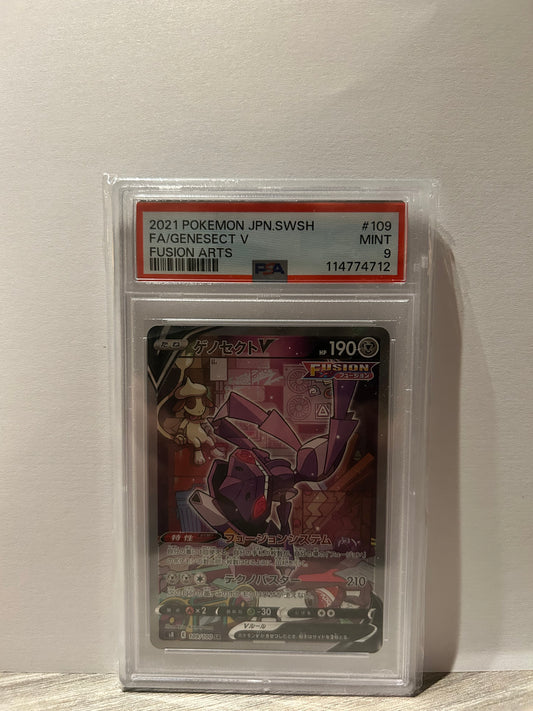 Japanese Genesect V PSA SLAB 9