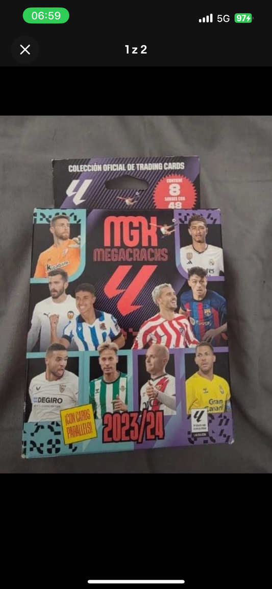 Panini Megacracks 23/24 set 8 packs